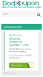 Mobile Screenshot of dodcoupon.net